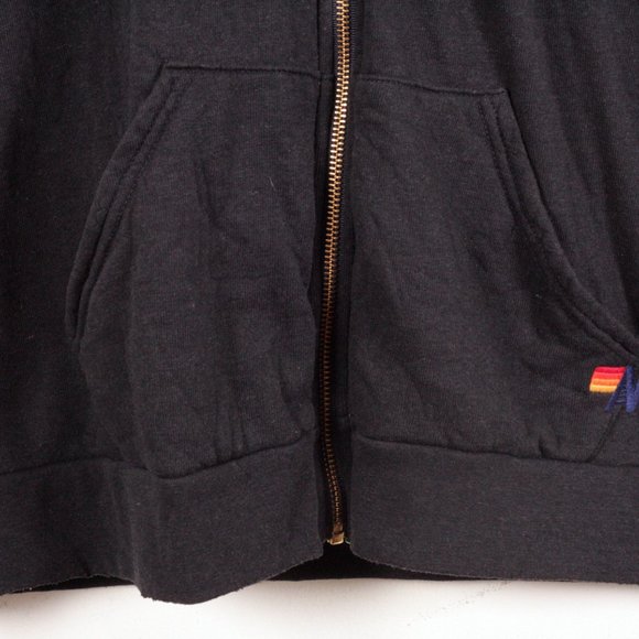 Aviator Nation Bolt Hoodie in Charcoal White XL - Picture 5 of 12